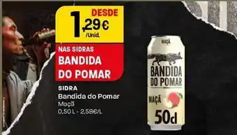 Intermarché Bandida do pomar - sidra promoção