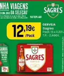 Intermarché Sagres - cerveja promoção