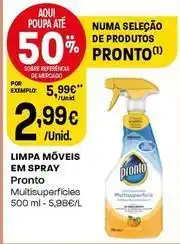 Intermarché Pronto - limpadores promoção