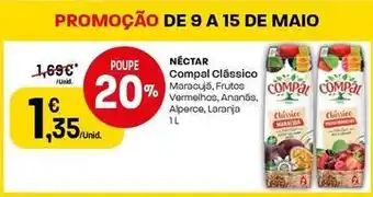 Intermarché Compal - nectar clássico promoção