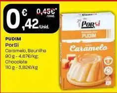 Charanga Porsi - pudim promoção