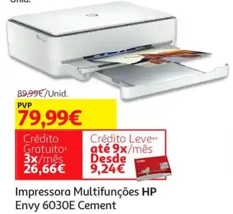 Auchan Impresora Multifunções HP Envy 6030E Cement promoção