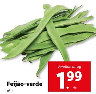 Lidl Feijão Verde promoção