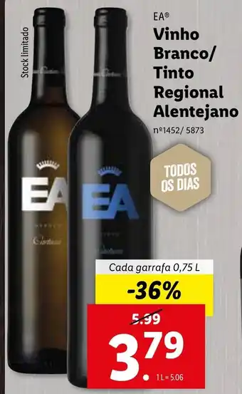 Vinho Branco/Tinto Regional Alentejano 0,75L