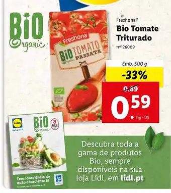 Freshona Bio Tomate Triturado 500g
