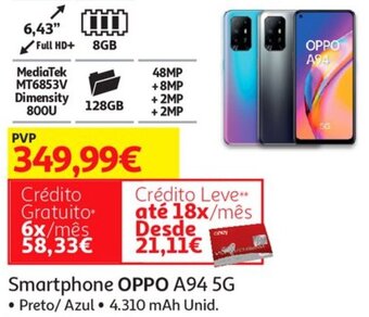 Smartphone Oppo A94 5G
