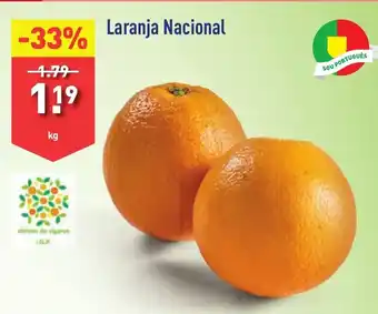 ALDI Laranja Nacional promoção