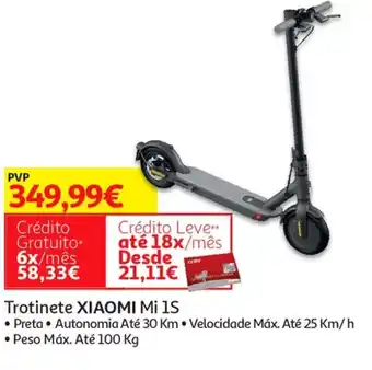 Auchan Trotinete Xiaomi Mi 1S promoção