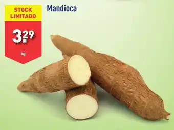 ALDI Mandioca kg promoção