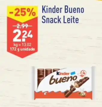 ALDI Kinder Bueno Snack Leite 172g promoção