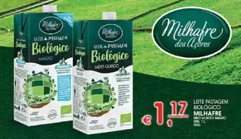 LEITE PASTAGEM BIOLOGICO MILHAFRE