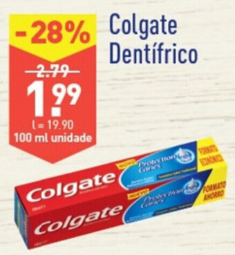 ALDI Colgate Dentífrico 100ml promoção