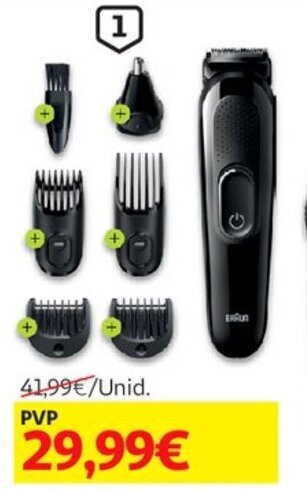 Aparador Multigroom Braun S3 MGK3220