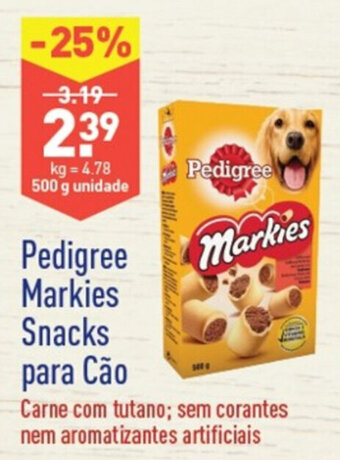 Pedigree Markies Snacks para Cão 500g
