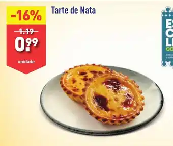 ALDI Tarte de Nata promoção