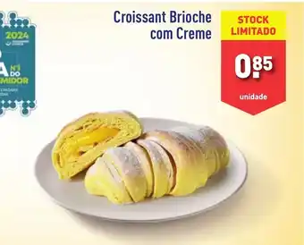 ALDI Croissant Brioche com Creme promoção