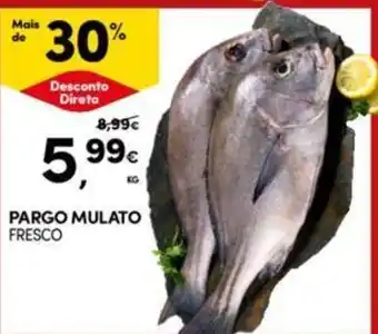 Continente PARGO MULATO FRESCO KG promoção