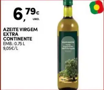 Continente AZEITE VIRGEM EXTRA CONTINENTE promoção