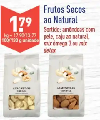 ALDI Frutos Secos ao Natural 100/300g promoção