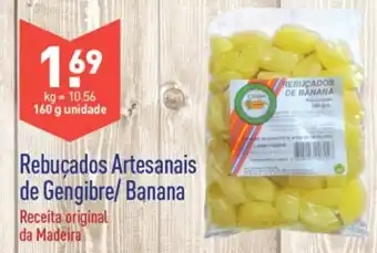 ALDI Rebuçados Artesanais de Gengibre/Banana 160g promoção