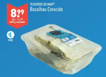 ALDI Tesouros Do Mar Bacalhau Crescido 600g promoção