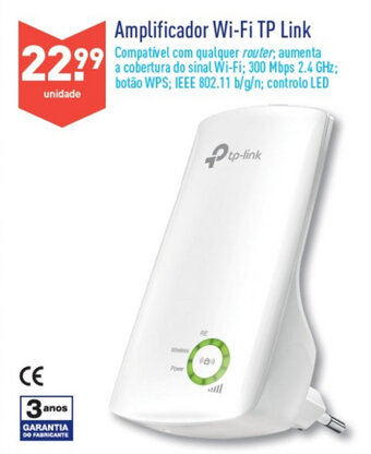 Amplificador Wi-Fi TP Link