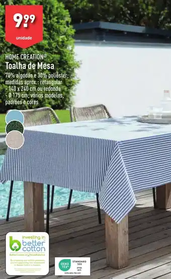 ALDI HOME CREATION Toalha de Mesa promoção