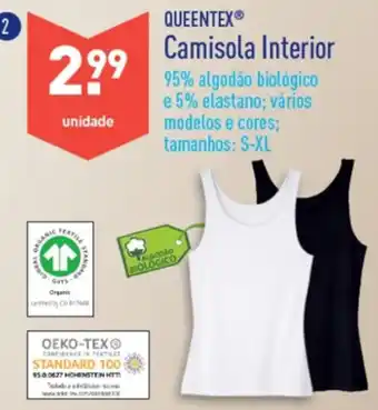 ALDI Queentex Camisola Interior S-XL promoção