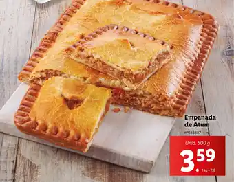 Lidl Empanada de Atum Unid. 500 g promoção