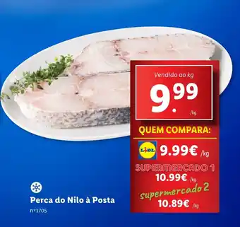 Lidl Perca do Nilo à Posta promoção