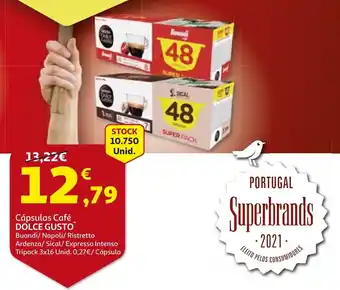 Auchan Cápsulas Cafe Dolce Gusto 3x16 unid promoção