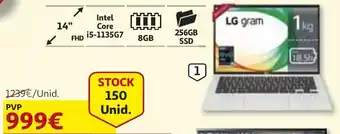 Auchan LG PC Portátil 14Z90P promoção