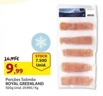 Porções Salmão Royal Greenland 500g