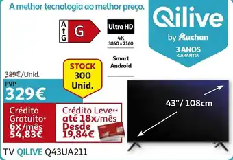 Qilive TV Q43UA211