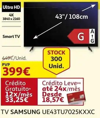Samsung TV UE43TU7025KXXC