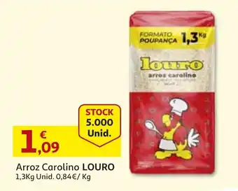 Auchan Arroz Carolino Louro 1,3kg promoção