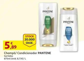 Auchan Champô/Condicionador Pantene 675ml promoção