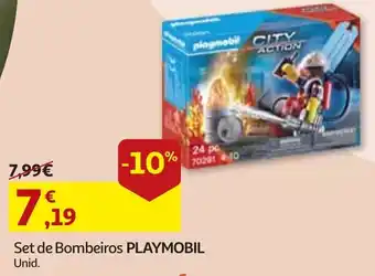 Set de Bombeiros Playmobil