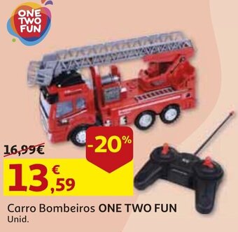 Carro Bombeiros One Two Fun