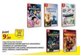 Auchan jogo Nintendo Switch promoção
