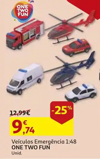 Veículos de Emergência 1:48 One Two Fun