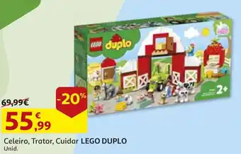 Auchan Celeiro, Trator, Cuidar Lego Duplo promoção