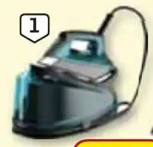 Auchan Geraador a Vapor Rowenta Compact Steam Pro DG7623FO promoção