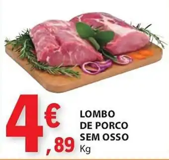 E.Leclerc LOMBO DE PORCO SEM OSSO KG promoção