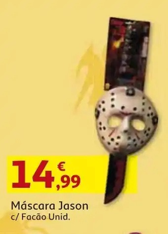 Auchan Máscara Jason c/Facão promoção
