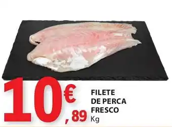 E.Leclerc FILETE DE PERCA FRESCO Kg promoção