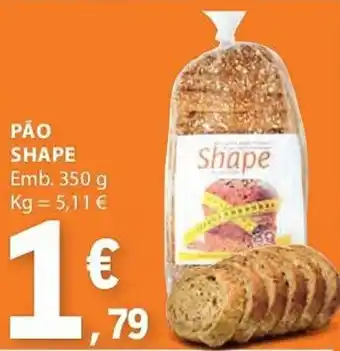 E.Leclerc PÄO SHAPE Emb. 350 g promoção