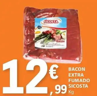 E.Leclerc BACON EXTRA FUMADO SICOSTA kg promoção