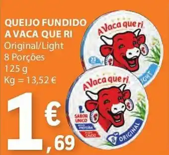 E.Leclerc QUEIJO FUNDIDO A VACA QUE RI promoção