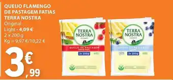 E.Leclerc QUEIJO FLAMENGO DE PASTAGEM FATIAS TERRA NOSTRA promoção